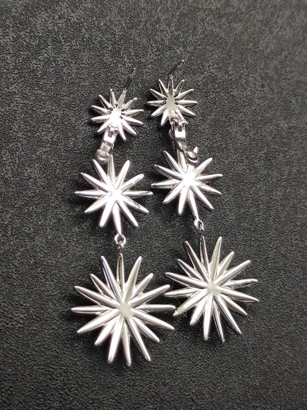 David Yurman 925 Silver Earrings with Original Pouch